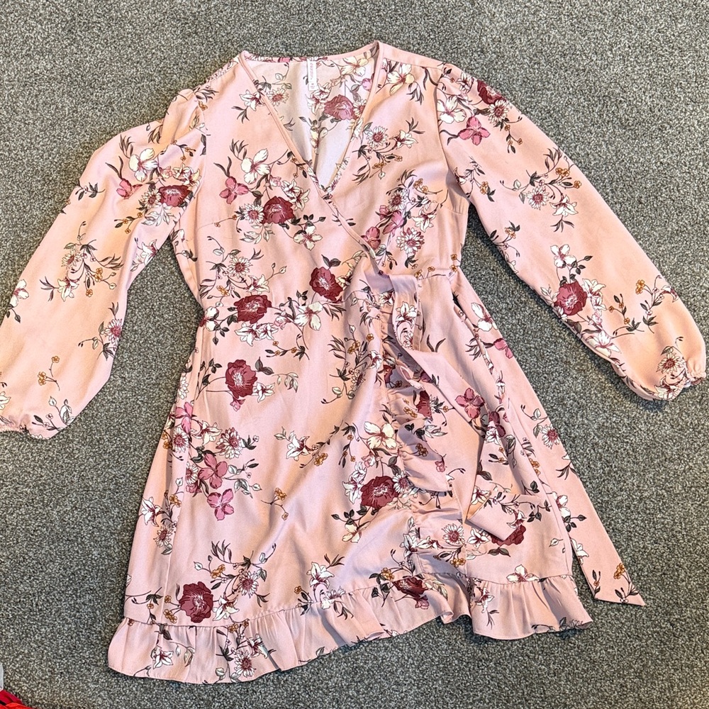 Floral Pink Dress
